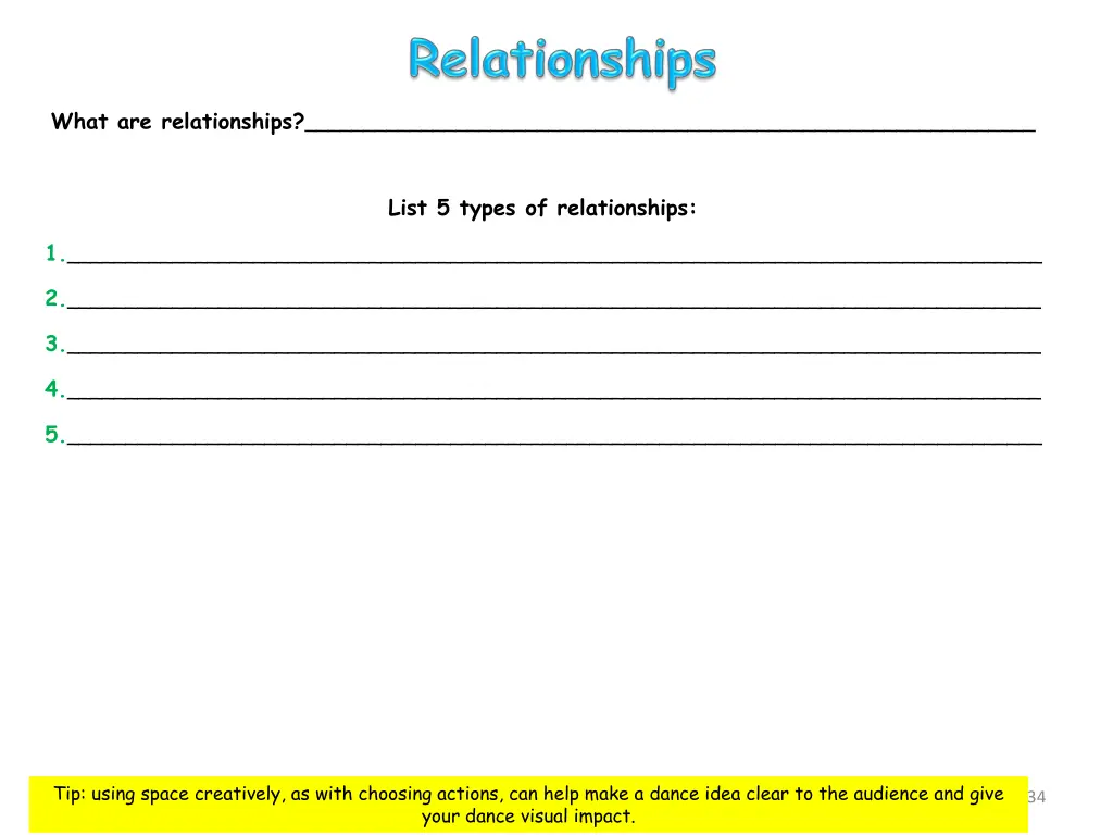 what are relationships