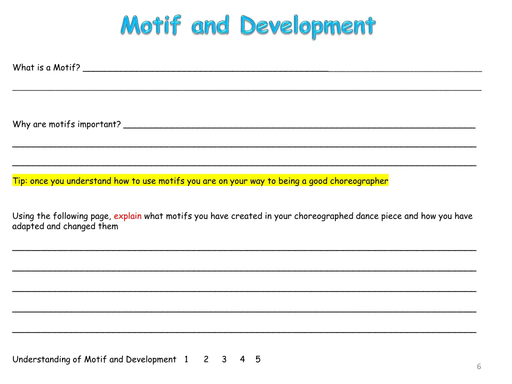 what is a motif