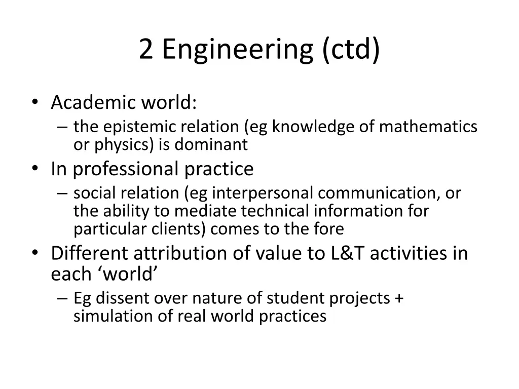 2 engineering ctd