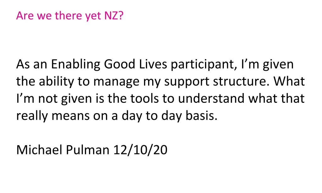 are we there yet nz