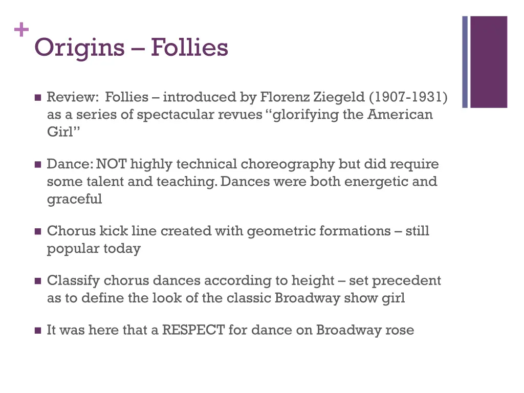 origins follies