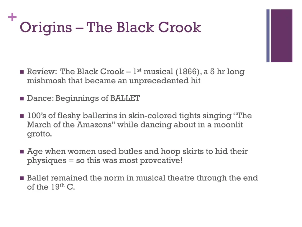 origins the black crook
