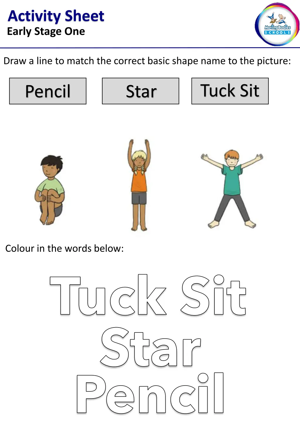 activity sheet