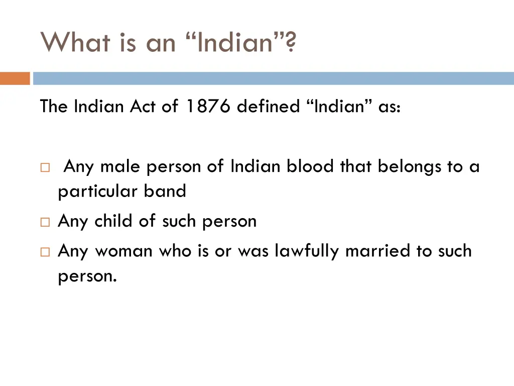 what is an indian