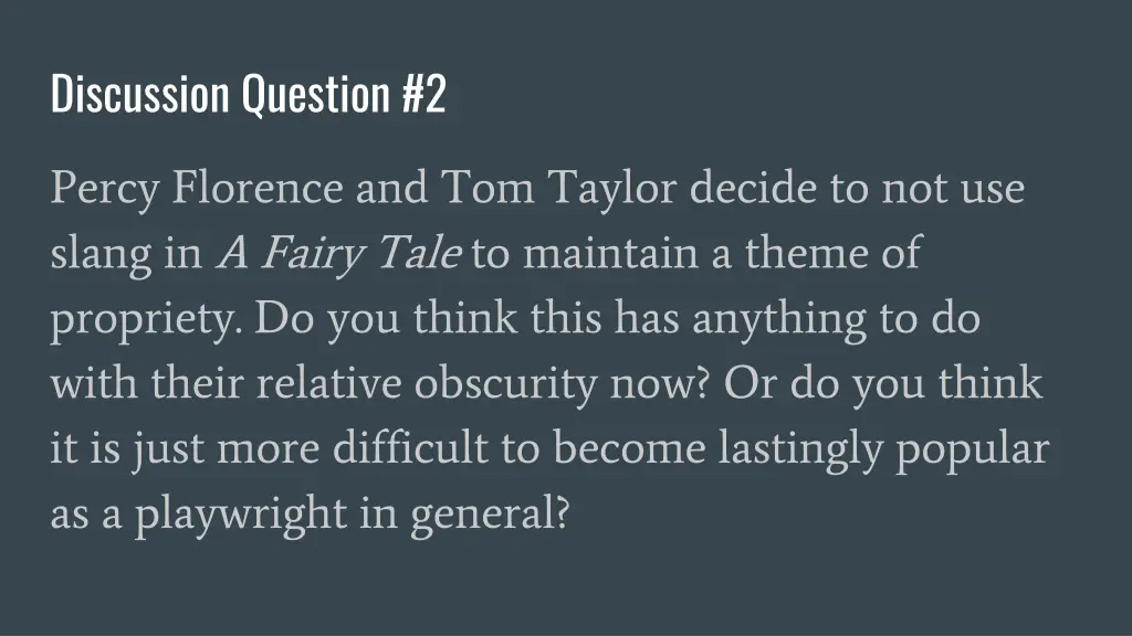 discussion question 2