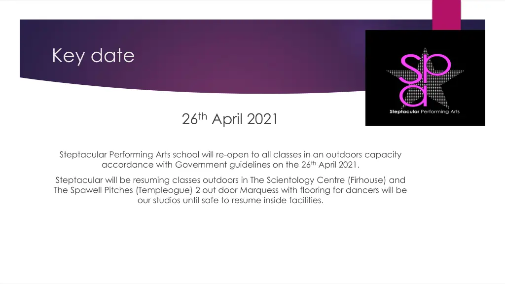 key date