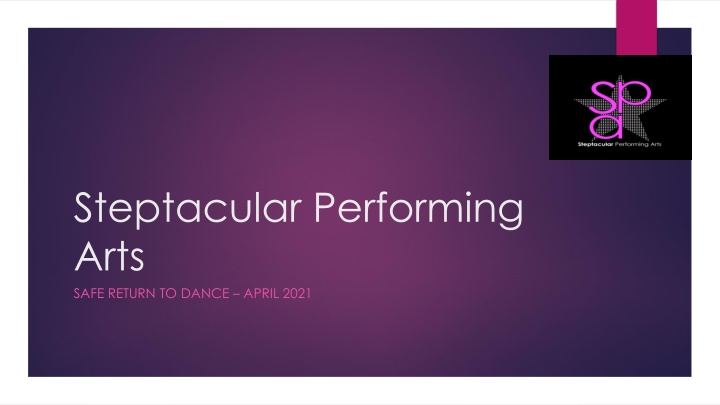 steptacular performing arts safe return to dance