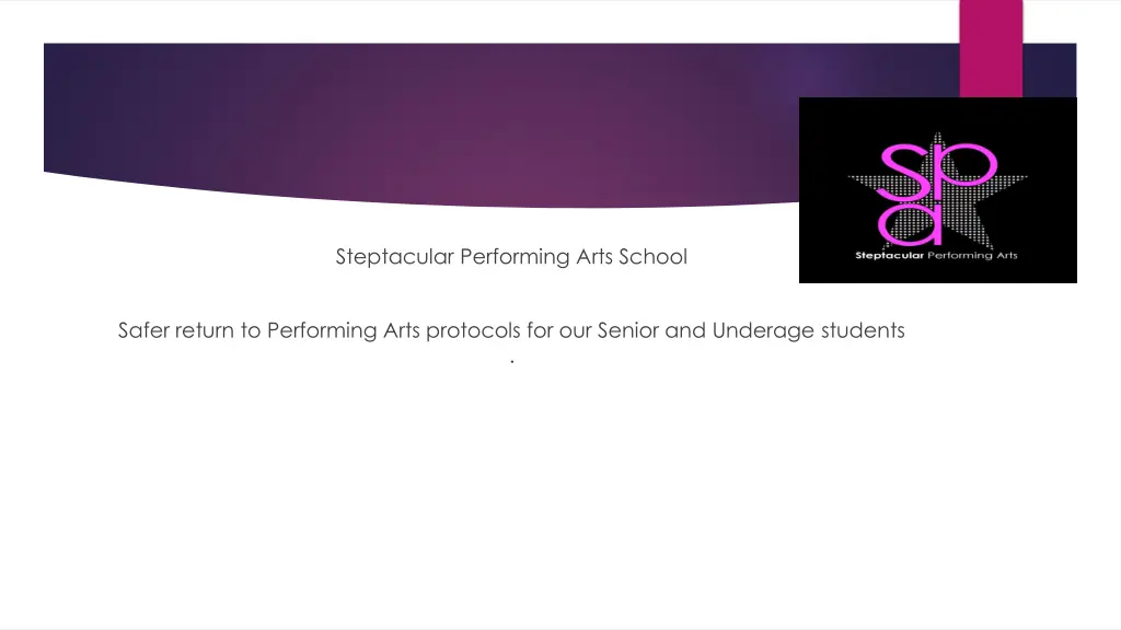 steptacular performing arts school