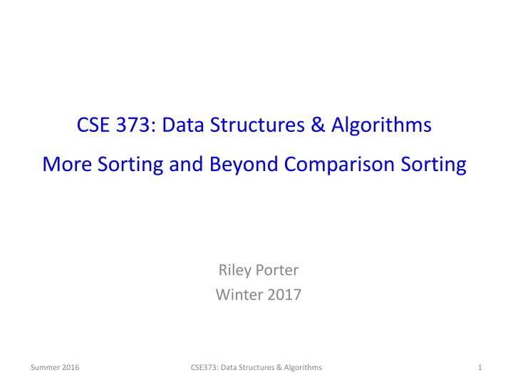 cse 373 data structures algorithms