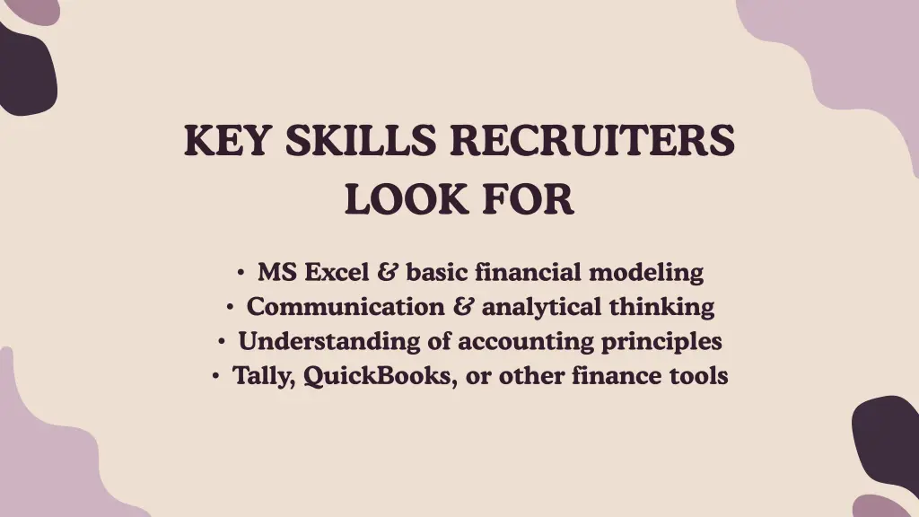 key skills recruiters look for