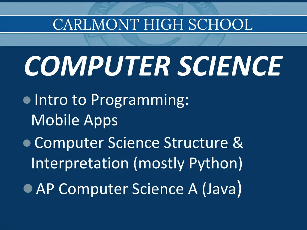 carlmont high school 24