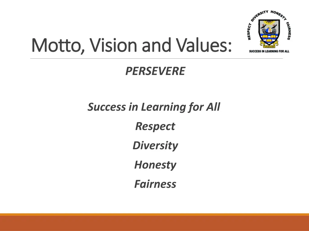 motto vision and values motto vision and values