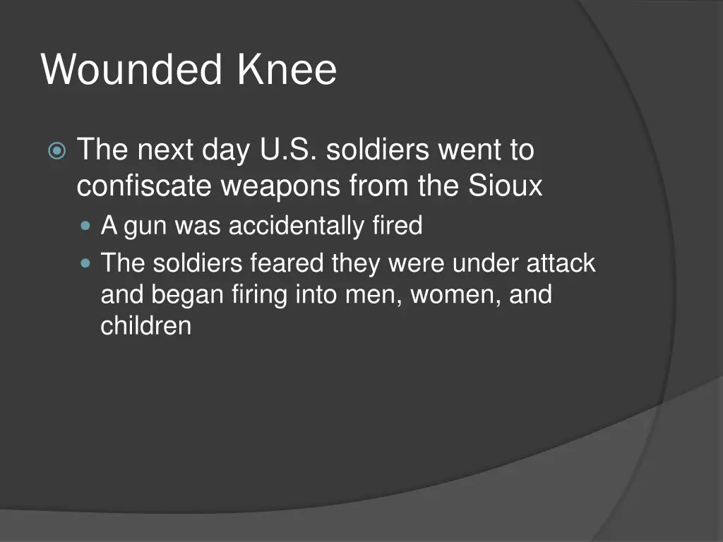 wounded knee 1
