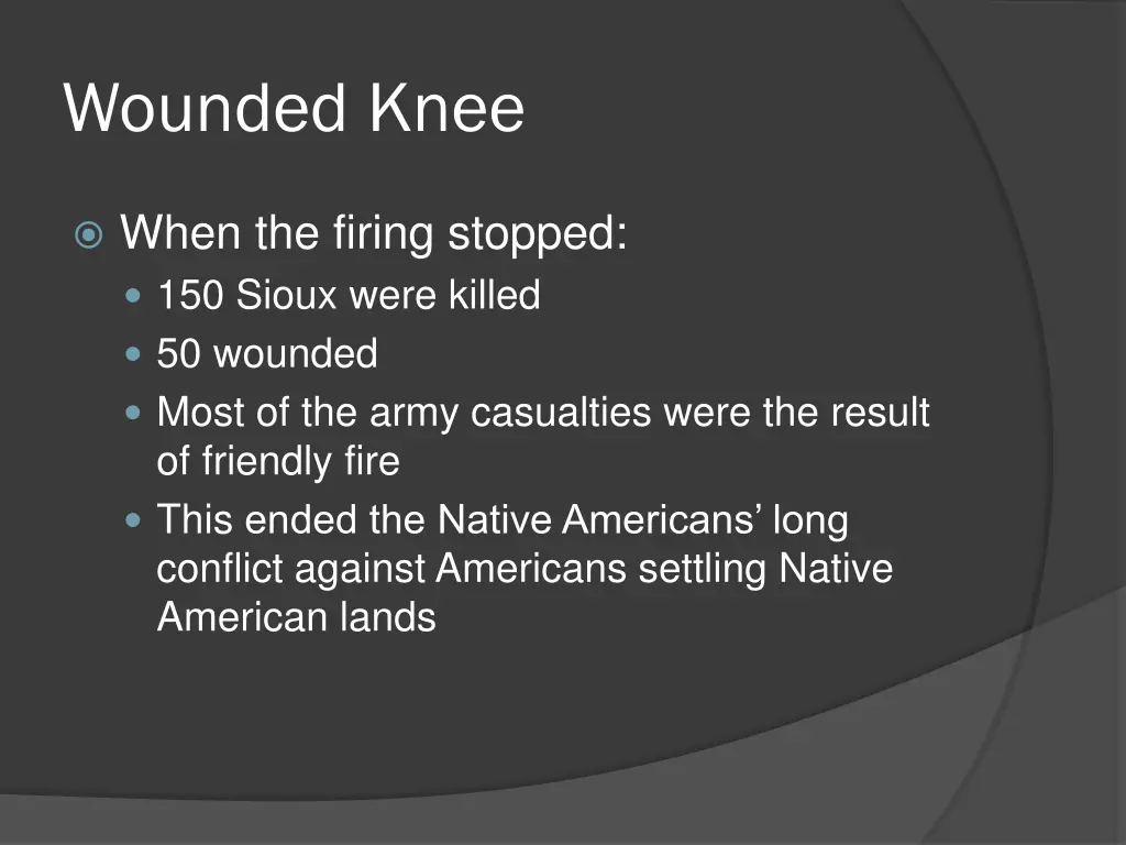 wounded knee 2