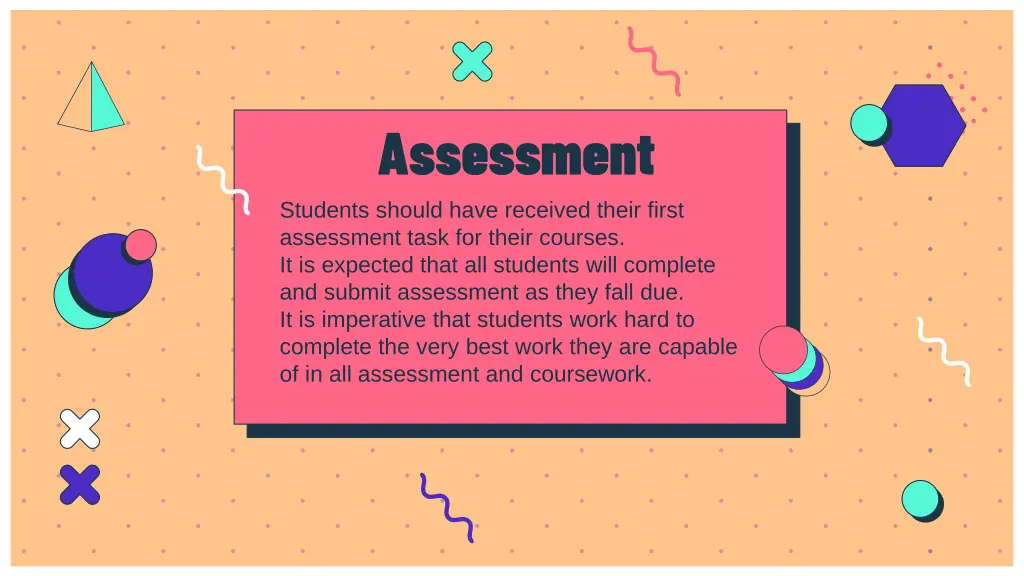 assessment students should have received their