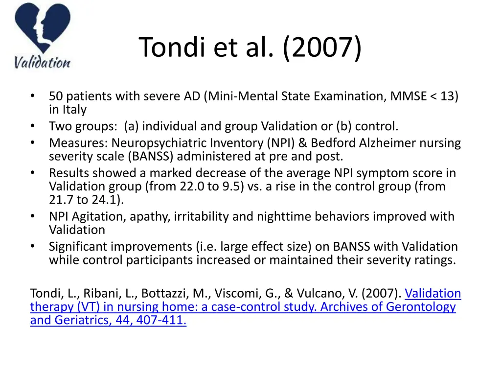 tondi et al 2007