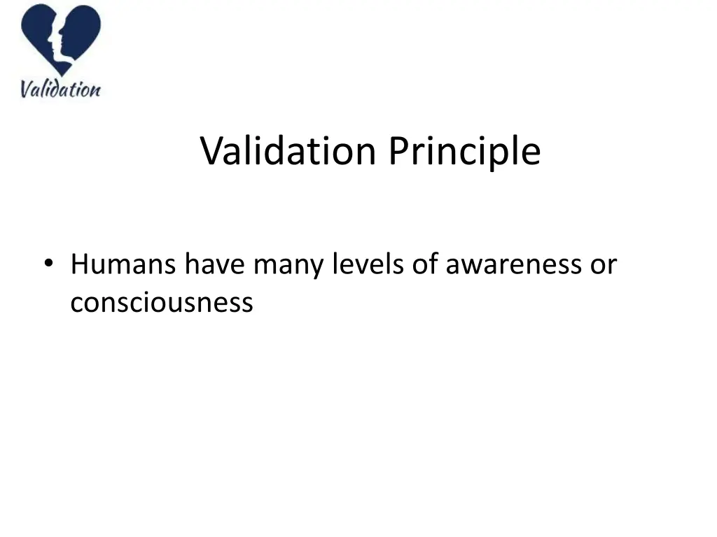 validation principle
