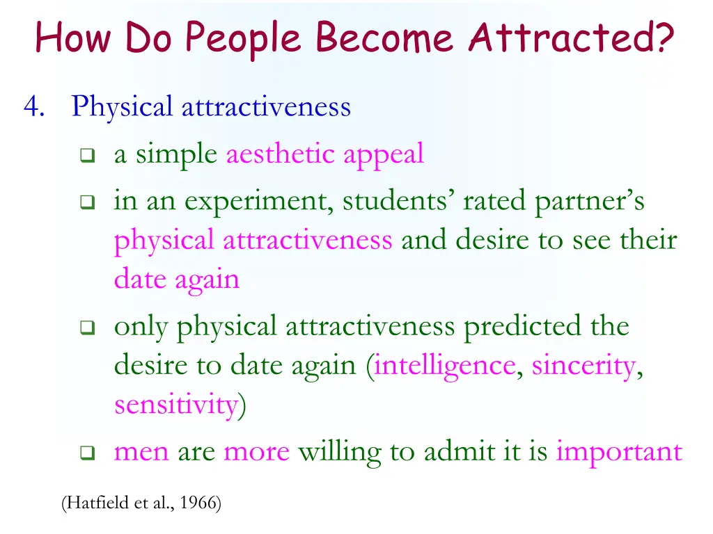how do people become attracted 3