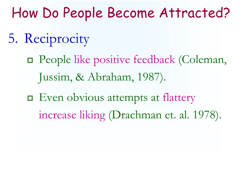 how do people become attracted 5