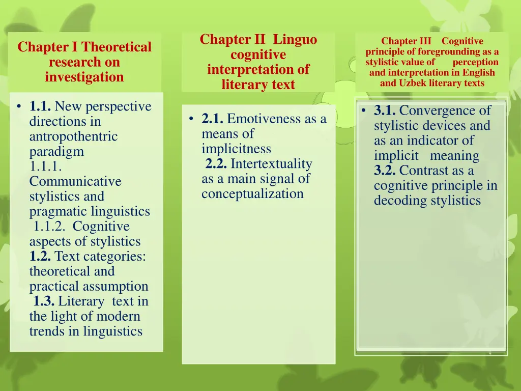 chapter ii linguo cognitive interpretation