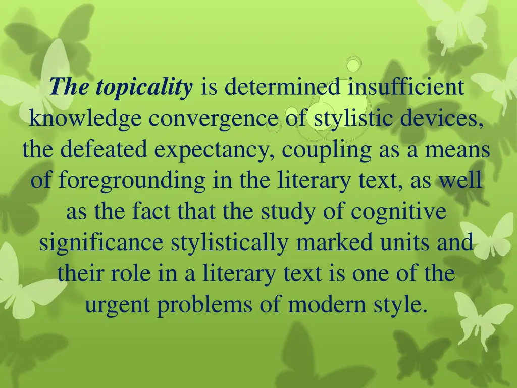 the topicality is determined insufficient
