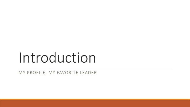 introduction