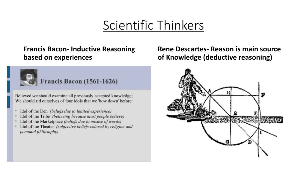 scientific thinkers