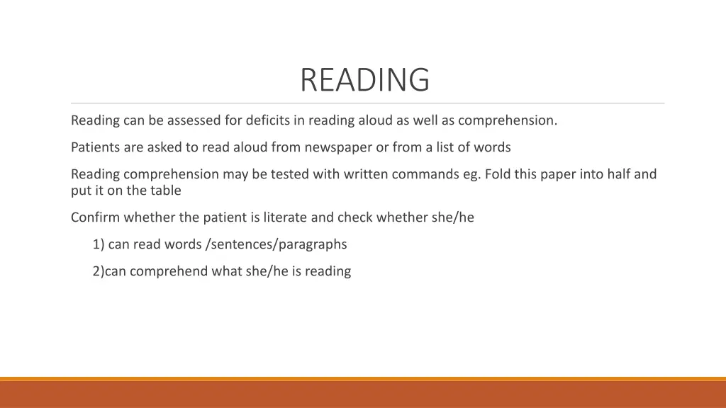 reading