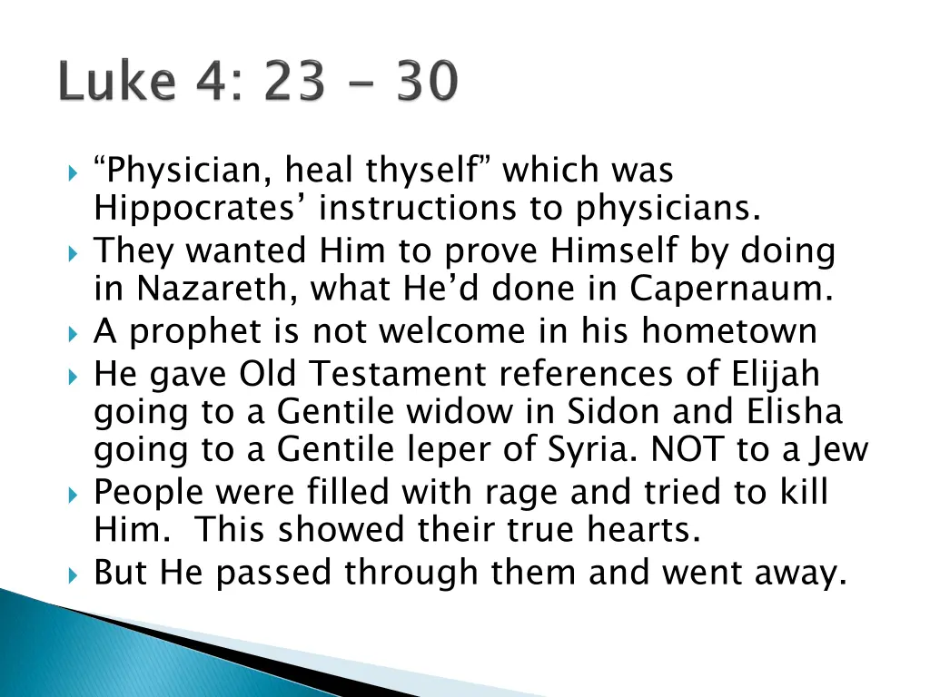 physician heal thyself which was hippocrates