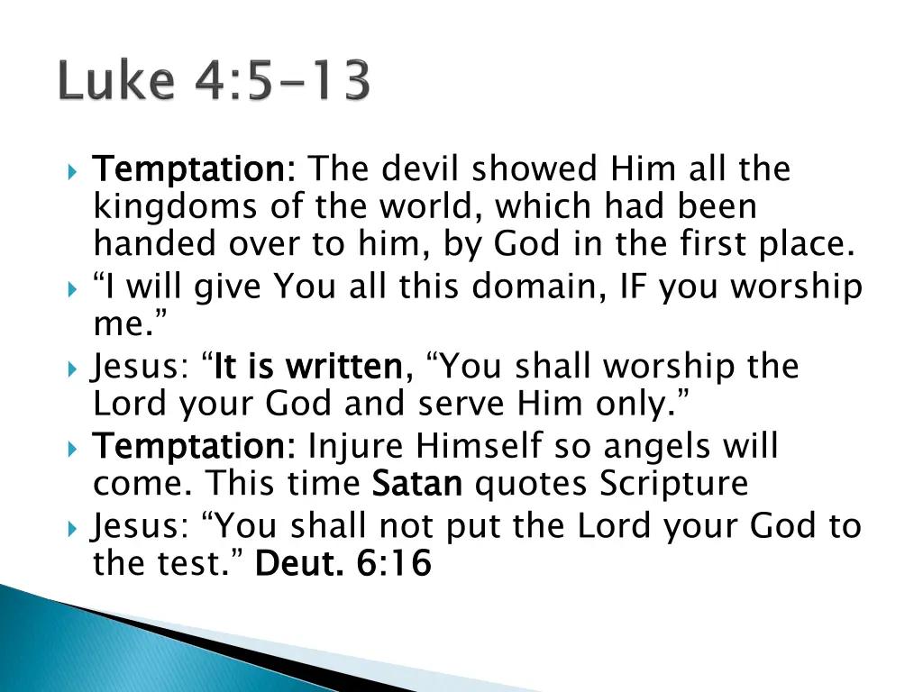 temptation kingdoms of the world which had been