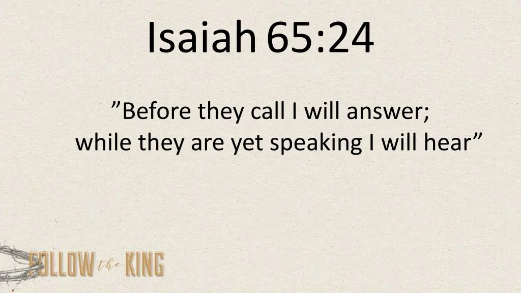 isaiah 65 24