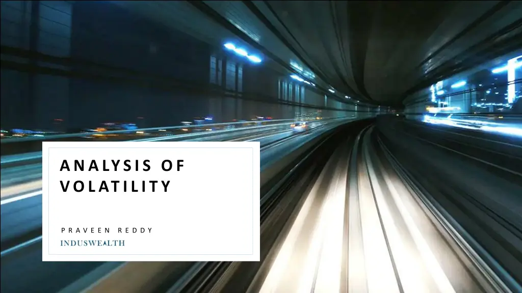 analysis of volatility
