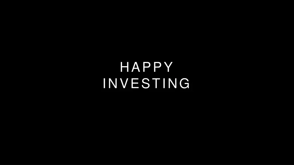 happy investing