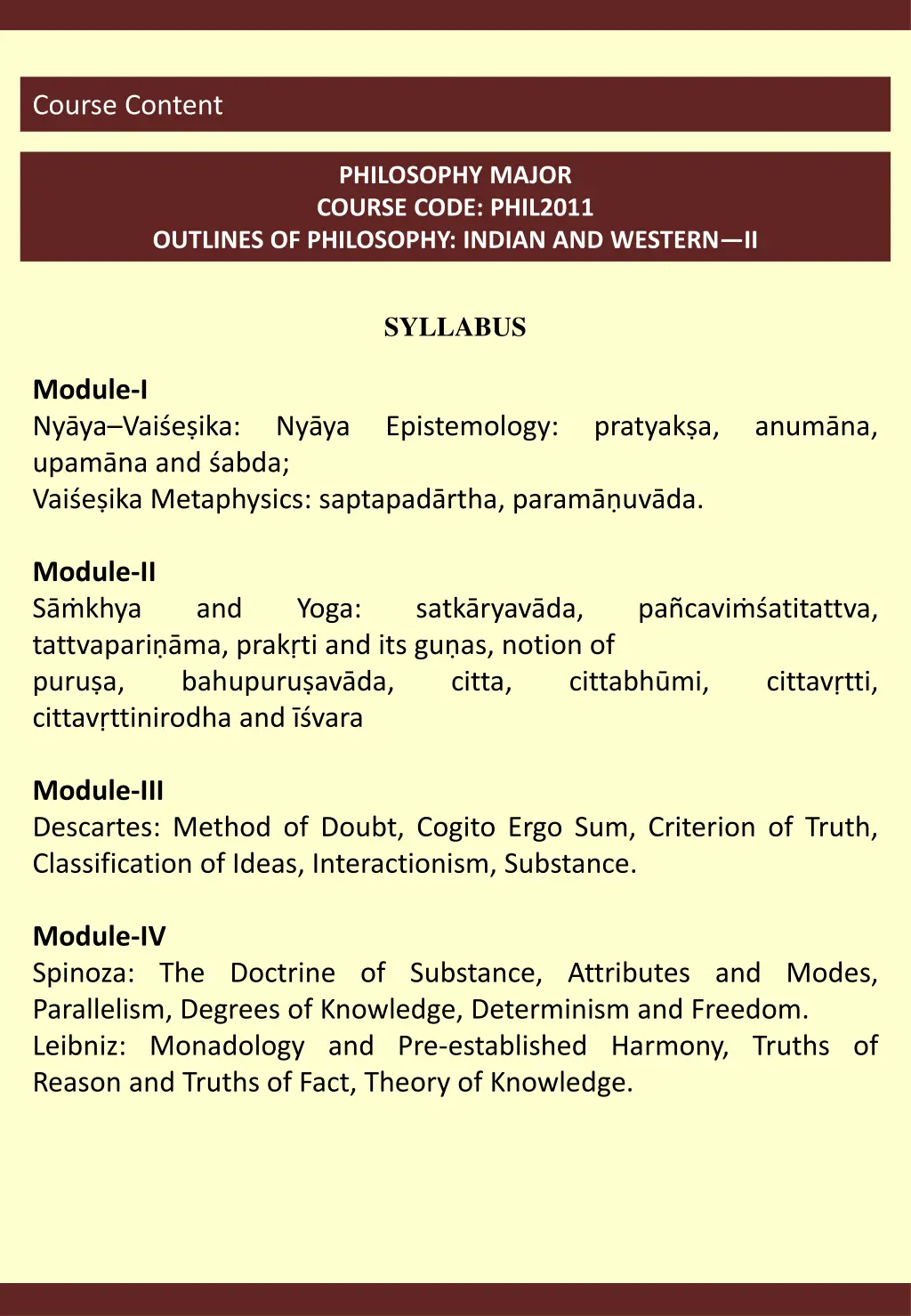 course content 3