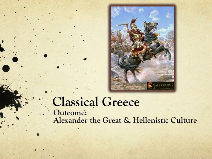 classical greece outcome alexander the great