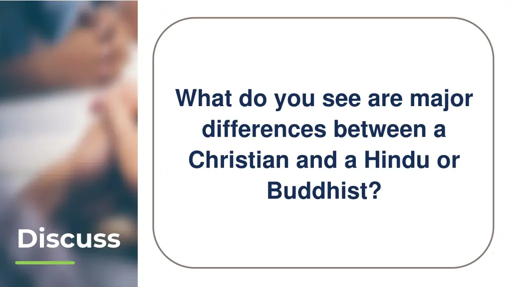 what do you see are major differences between