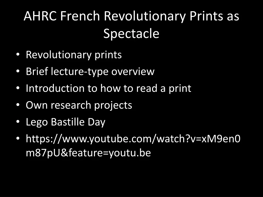 ahrc french revolutionary prints as spectacle