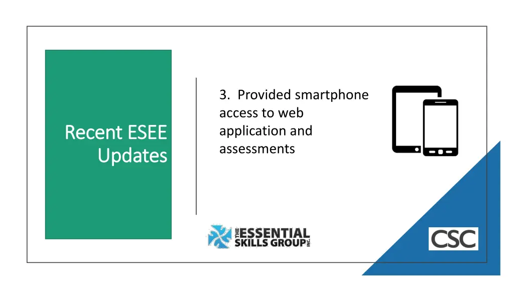 3 provided smartphone access to web application
