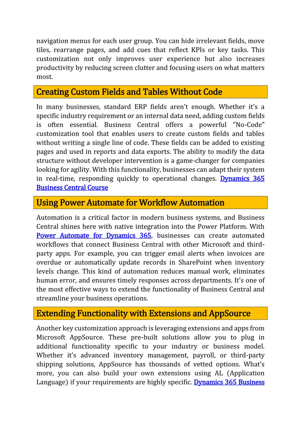 navigation menus for each user group you can hide