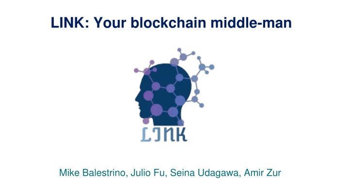 link your blockchain middle man