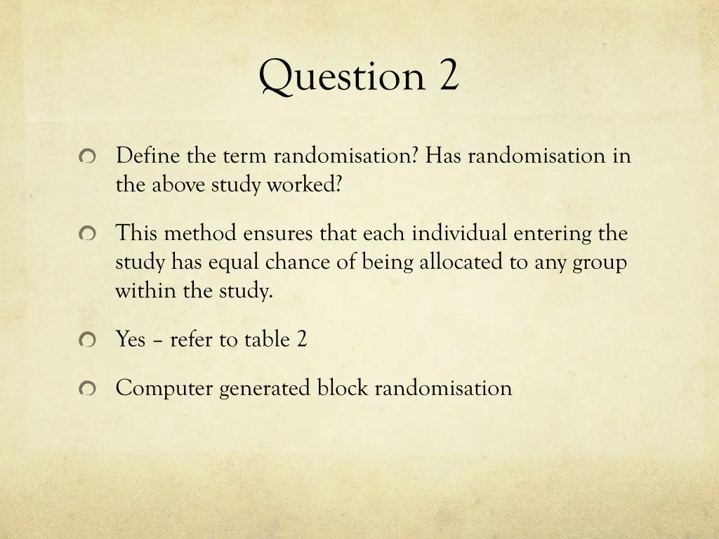 question 2
