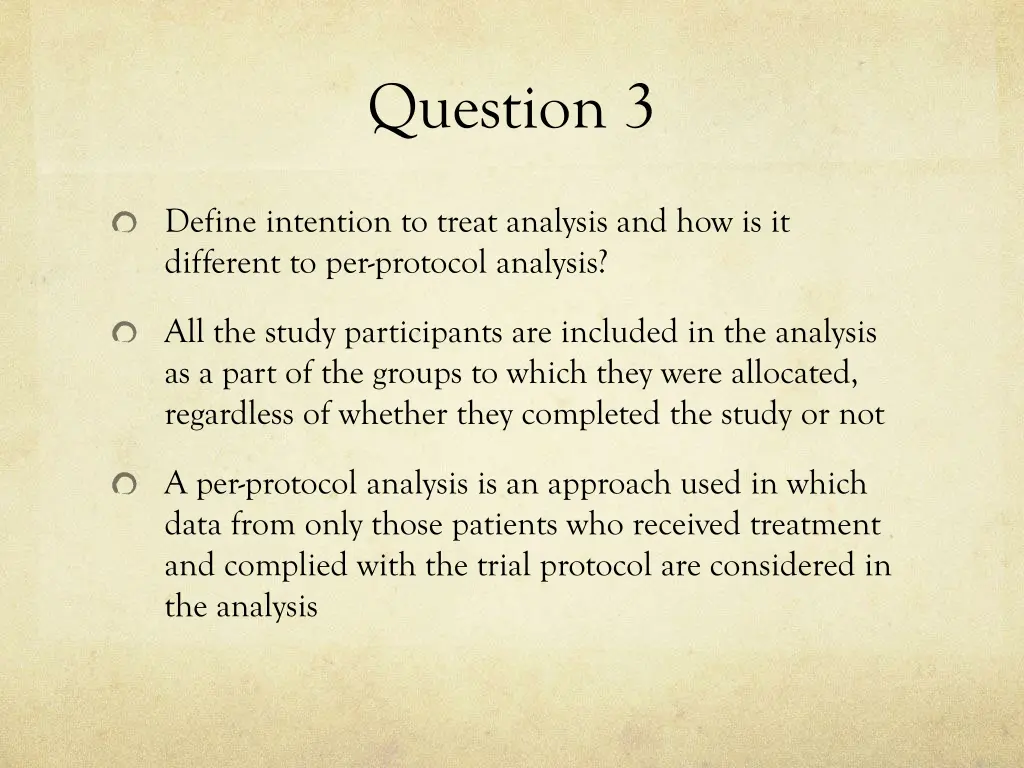 question 3