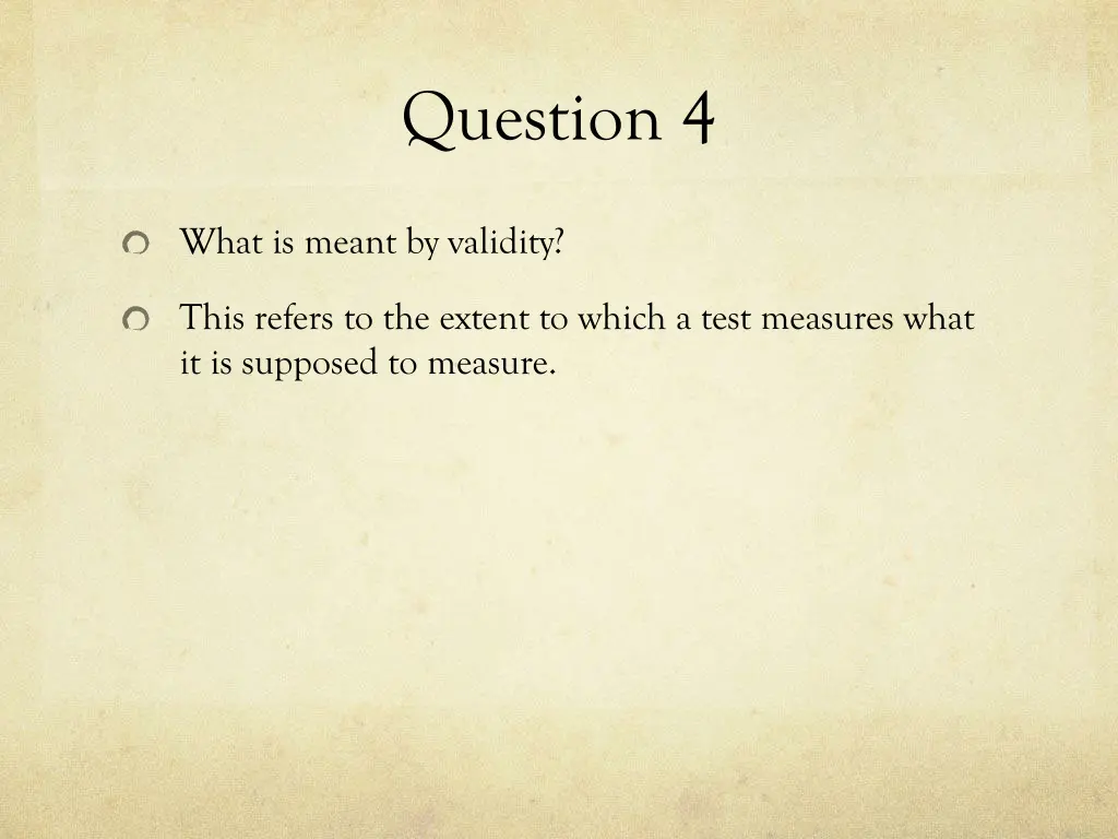 question 4