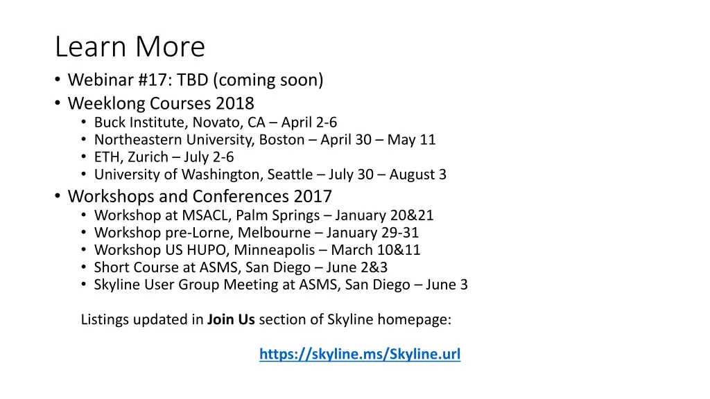 learn more webinar 17 tbd coming soon weeklong
