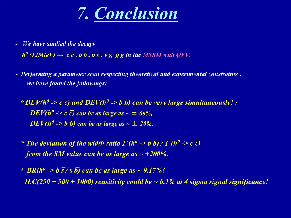 7 conclusion