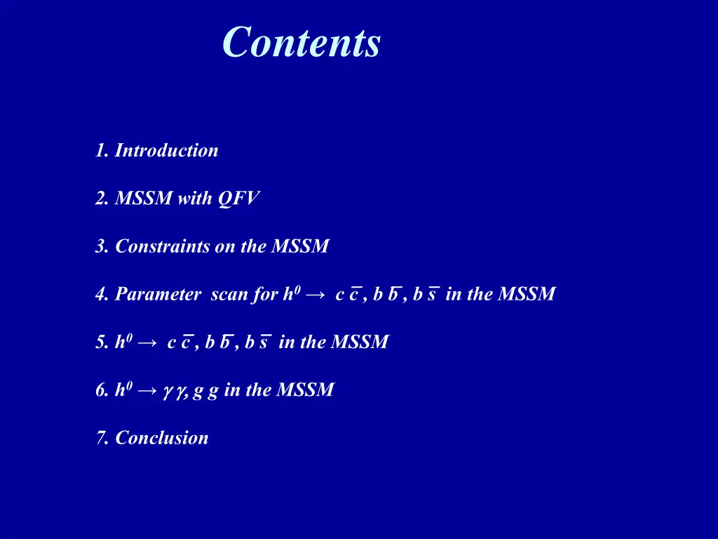 contents