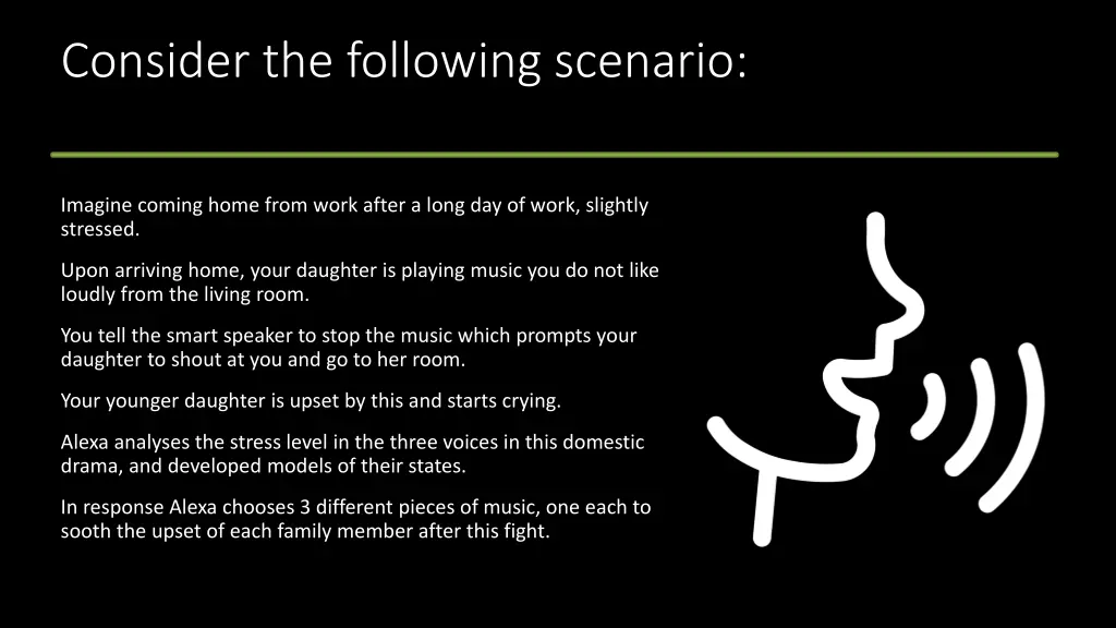consider the following scenario