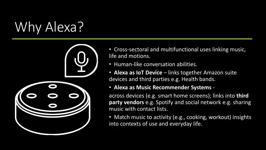 why alexa