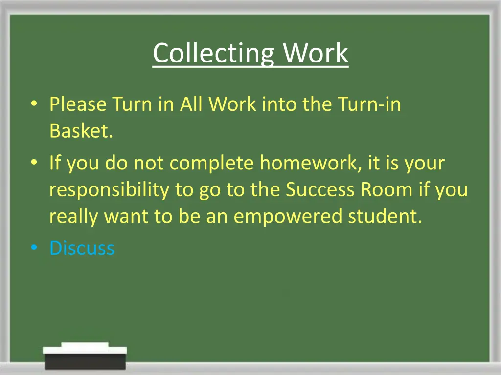 collecting work