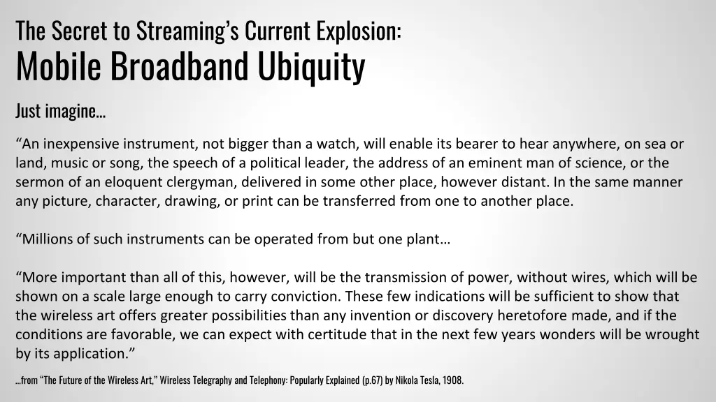 the secret to streaming s current explosion